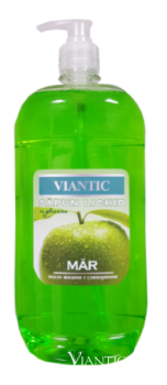 Жидкое мыло LIGHT Яблоко 1л с дозатором