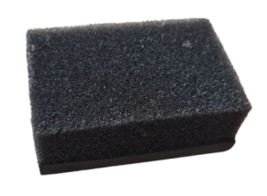 ГУБКА ДЛЯ ОБУВИ С СИЛИКОНОМ БЕСЦВЕТНАЯ 