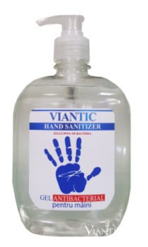 Hand gel sanitizer 500ml with dosing