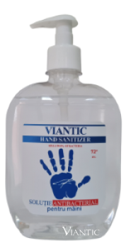 Hand sanitizing solution 500ml with dosing