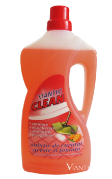  Floor cleaning and disinfecting liquid ORANGE [1L]