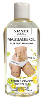 ULEI PENTRU MASAJ CU ULEI ESENTIAL DE LAMAIE SI PORTOCALA 200ml